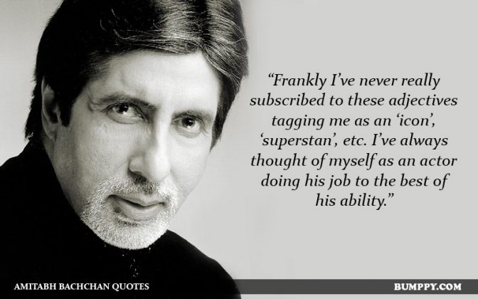 15 Quotes By Amitabh Bachchan That Prove He Is The ‘Heartthrob’ Of ...