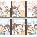 #38Day To Day Life Of Girlfriend, Boyfriend And A Dogo Is Shown In These Comics