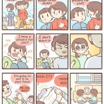 #68Day To Day Life Of Girlfriend, Boyfriend And A Dogo Is Shown In These Comics