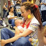 #17 Polish Women Take Part In A Breastfeeding Is Not Obscene Protest In Warsaw’s Subway. In Reaction To A Ban Imposed By City Officials On An Art Project, Portraying Breastfeeding Mothers, 15 June 2011