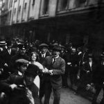 #30 English Suffragette Annie Kenney (1879 – 1953) Is Arrested During A Demonstration