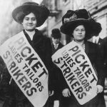 #37 Two Garment Workers Picketing, Circa 1909
