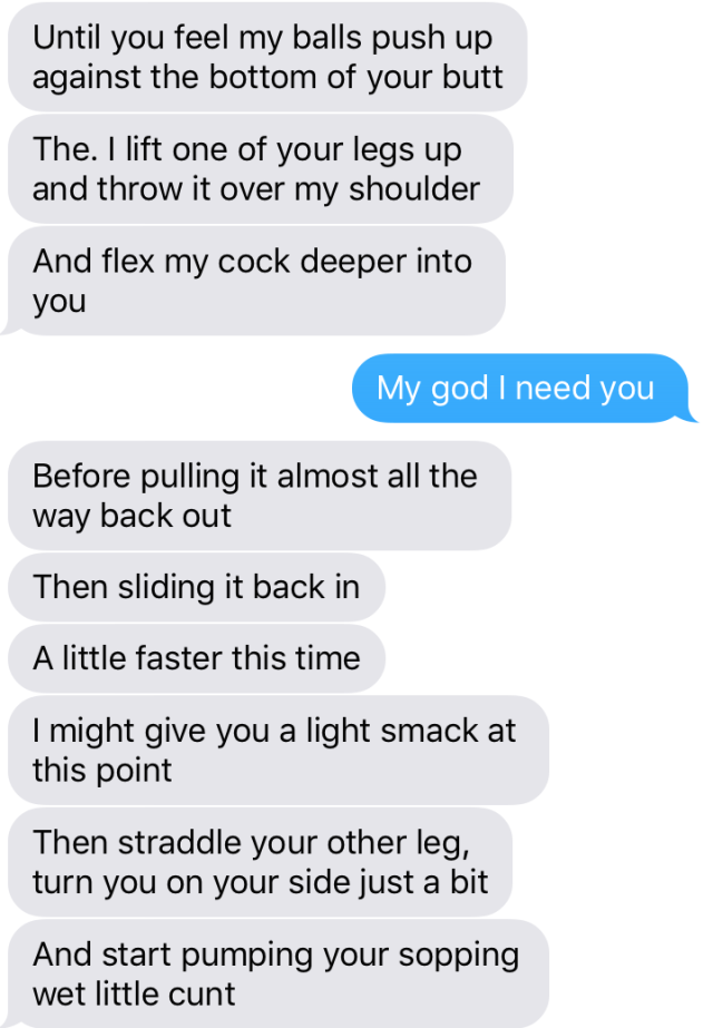7 Ladies Shared The Sexiest Sexts They’ve Ever Received 5]