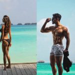 Disha Patani And Tiger Shroff Flaunt Their Hot Bodies While Holidaying In Maldives!