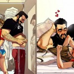 Artist Keeps Illustrating Everyday Life With With His Wife In Funnies