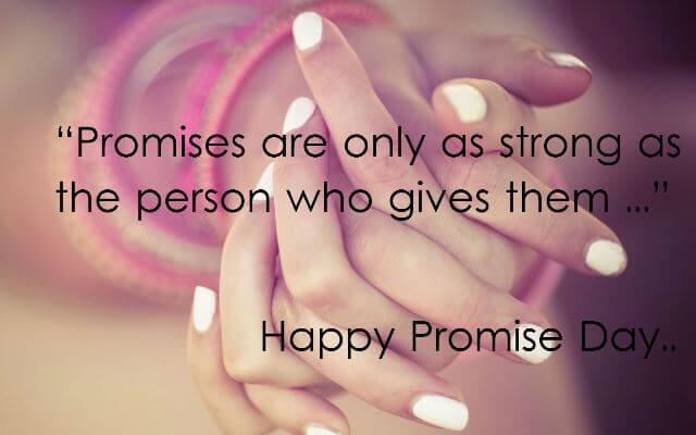 happy promise day image and shayari