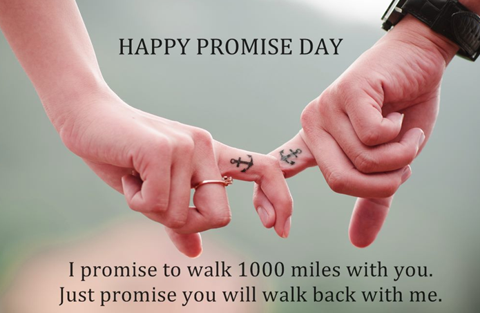 happy promise day image and shayari