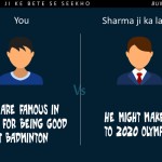 14. These Humorous Posters Show Regardless of What You Do, Sharma Ji Ka Beta Will Always Be A Stage Ahead