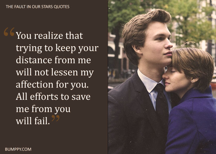 20 Quotes From 'The Fault In Our Stars' About Affection, Agony and ...