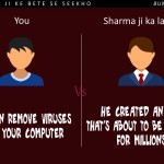 3. These Humorous Posters Show Regardless of What You Do, Sharma Ji Ka Beta Will Always Be A Stage Ahead
