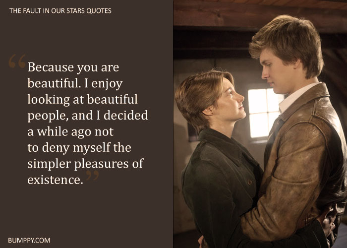 7. 20 Quotes From ‘The Fault In Our Stars’ About Affection, Agony and ...