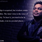 9. 14 Lovely Thoughts Expressed By The Music Legend, A.R. Rahman