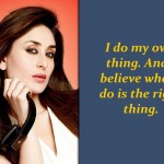 15 Quotes By Kareena Kapoor That Prove She Has Just a single Ulterior Side, Her Wonderful Self