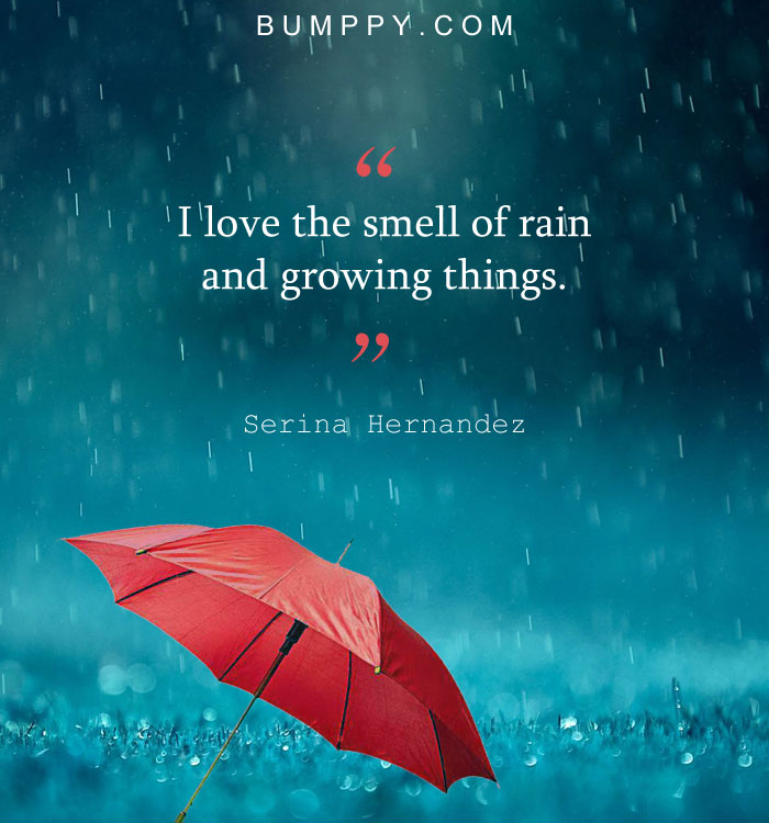 15 romantic Quotes about Monsoon that perfectly define our