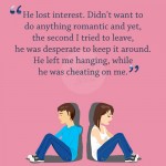 9. 15 People confess when They Realise Their Partners Were Cheating on them & its traumatic