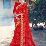 red-georgette-jaipuri-bandhej-saree-with-golden-lace-work-e17029-b26