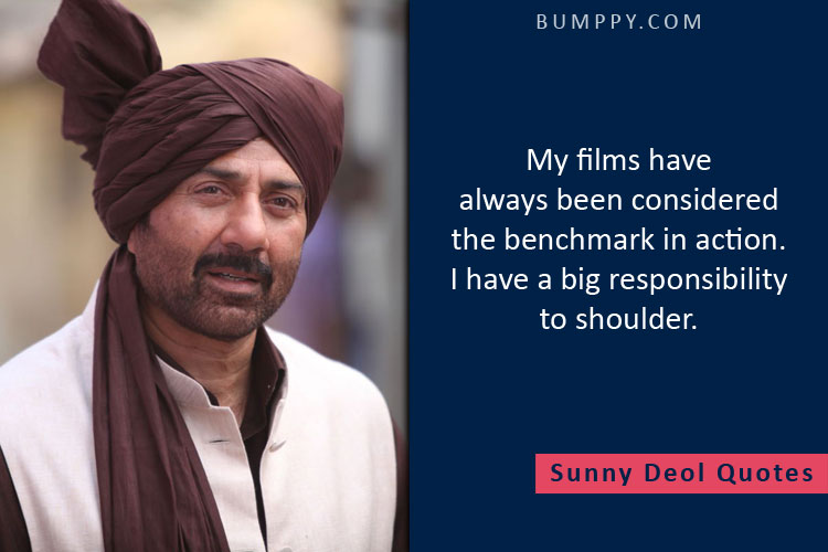 750px x 500px - 4. 6 Inspirational Quotes By Sunny Deol That Will Teach You Many ...