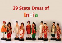 Dresses Of Indian States Chart