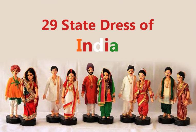How Are The Traditional Dresses From All Indian States Traditional ...