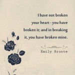 13. 20 Quotes by Emily Bronte About Love, Romance And Revenge That You Need To Check