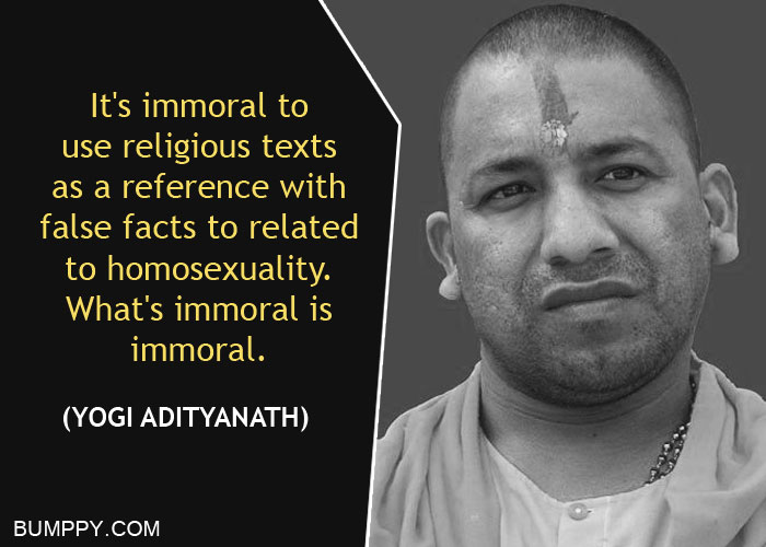 It's immoral to  use religious texts  as a reference with  false facts to related  to homosexuality. What's immoral is immoral.