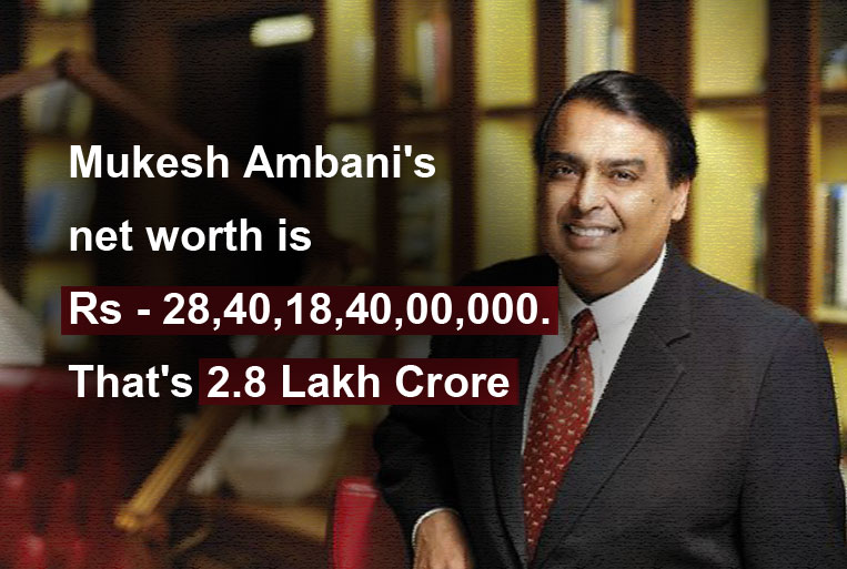 Mukesh Ambani, money, rich, rich man, India, net worth, celebrity
