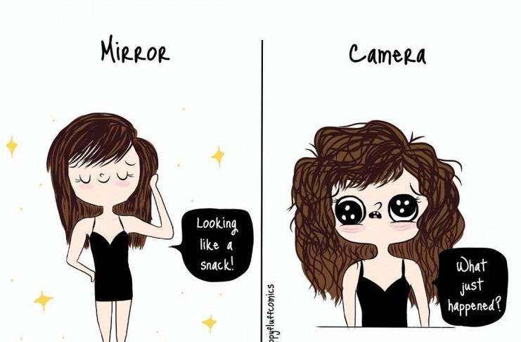 28 Illustrations That Demonstrate The Common Girl Problems Of Daily Life