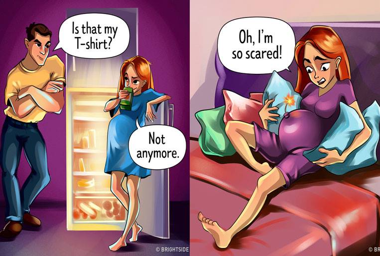 Pregnancy Illustrations