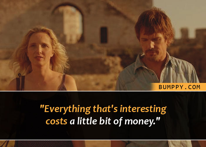 "Everything that's interesting  costs a little bit of money."