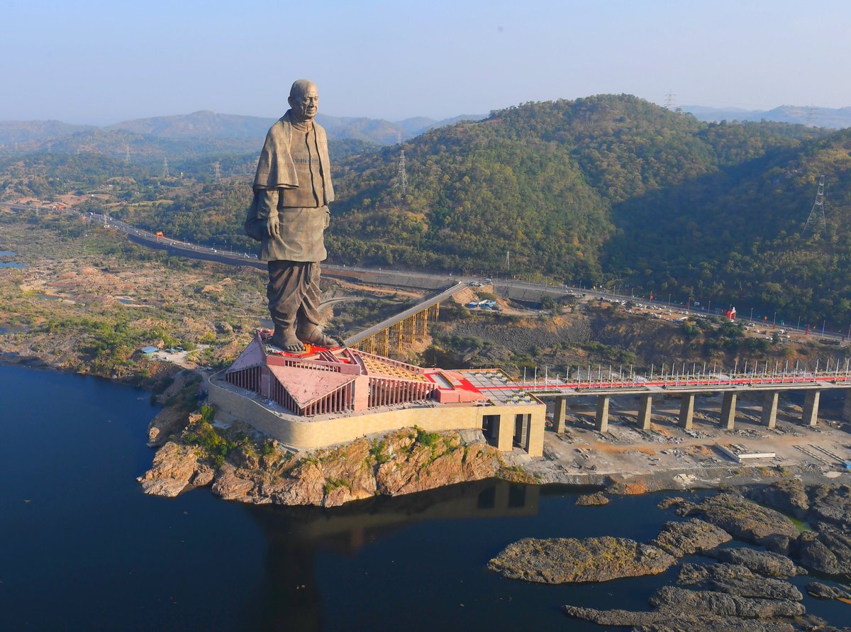India Unveils Sardar Patel’s Statue of Unity- The World's Tallest Statue