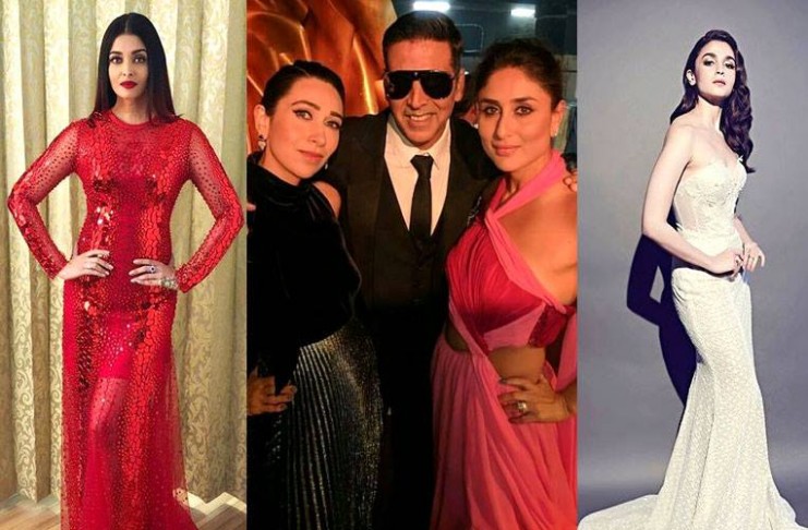 Lux Golden Rose Awards 2018: Bollywood Celebrities Heated Up the Red Carpet With Their Stunning Outfits