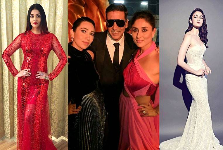 Lux Golden Rose Awards 2018: Bollywood Celebrities Heated Up the Red Carpet With Their Stunning Outfits