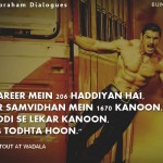 2. 10 John Abraham Dialogues That Could Thoroughly Bend over As Adages