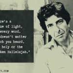 6. 10 Best Lyrics By Leonard Cohen That Will Help You To Overcome The Day