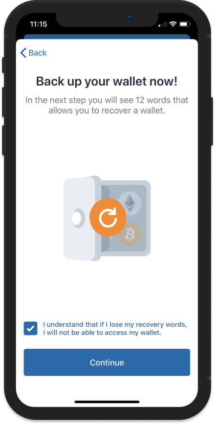 Step 1 - Launch Trust Wallet