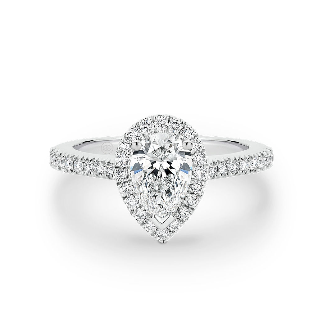 Pear Engagement Ring