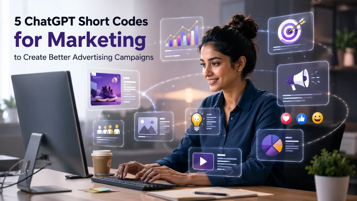 5 ChatGPT Short Codes for Marketing to Create Better Ads and Smarter Campaigns