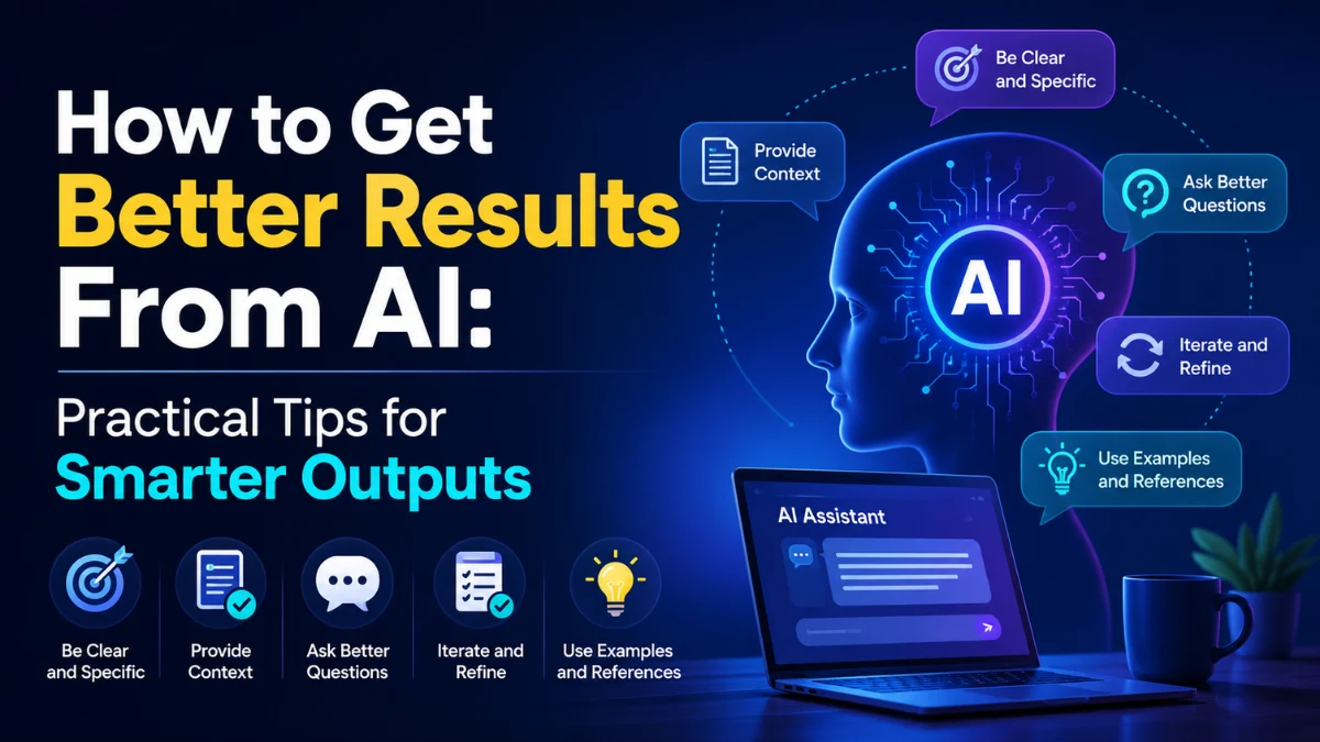 How to Get Better Results From AI With Practical Tips for Smarter Outputs